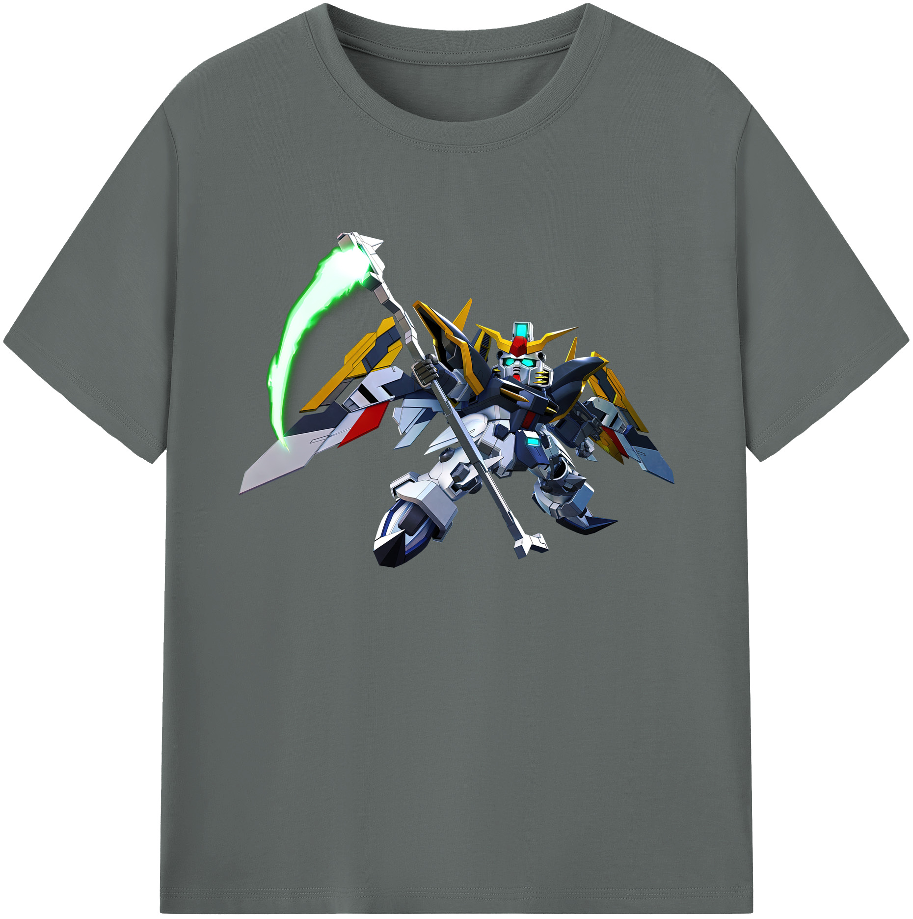 （画像用） 機動戦士ガンダム Mobile Suit Gundam 綿100％ メンズ半袖Tシャツ｜肌触りやわらか＆通気性